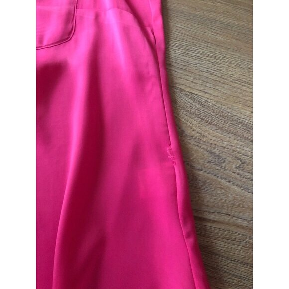 NEW YORK & CO. WOMEN'S MAGENTALIGHT WEIGHT PULLOVER V-NECK TOP SIZE MEDIUM - Picture 7 of 7